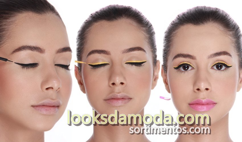 Looks da Moda feminina: delineado duplo por maquiadora Tatiana Sguillaro