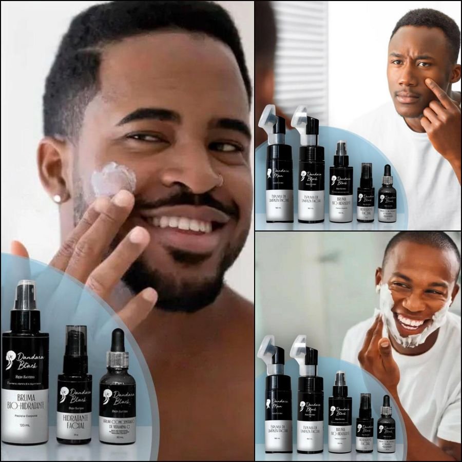 Dandara Black -DermoCosmeticos Dandara Man - Linha premium Skin Savers Man