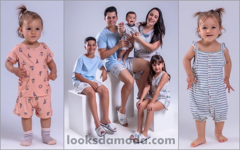 Hora do Sono Pijamas : 'Coleção Mar de Minas' - Pijamas da Moda Verão 2025 - looksdamoda.com