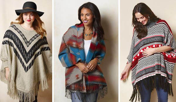 Ponchos - Looks da Moda Inverno 2021 - Dicas de Moda - Sortimentos.com