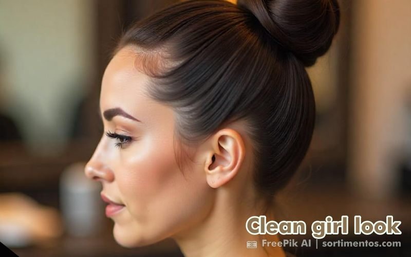 Penteado "Clean Girl" pode estar relacionado à queda capilar, alertam dermatologistas